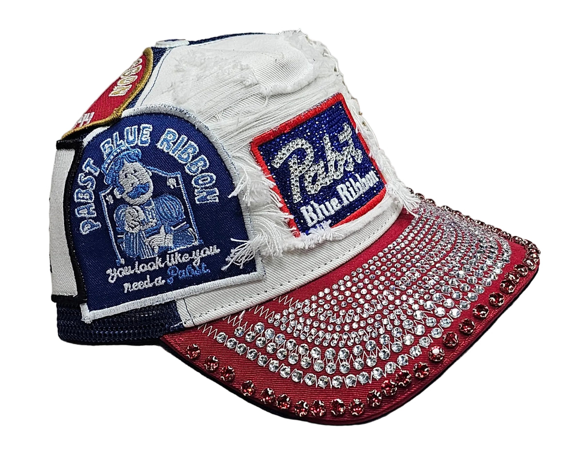 Preme Pabst Blue Ribbon trucker hat