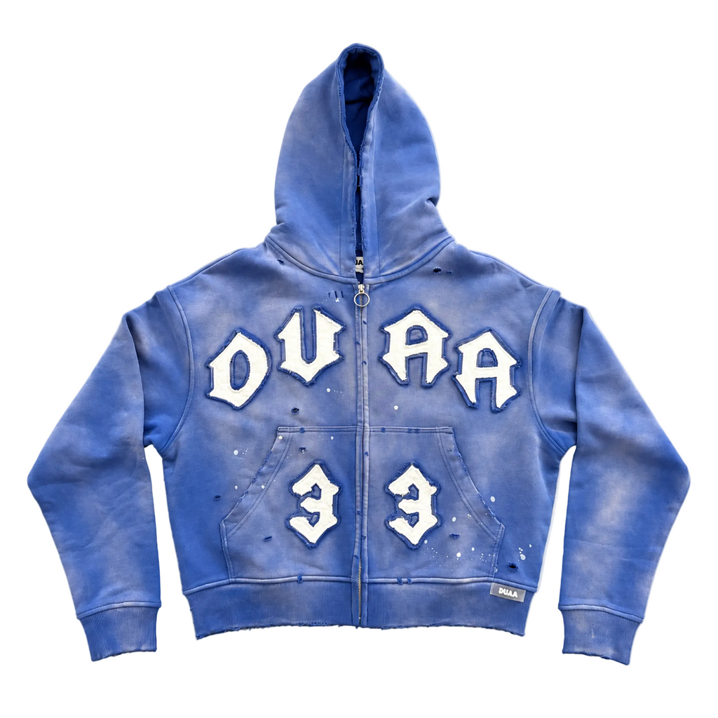 DUAA 33 Royal Hoodie - Royal Blue