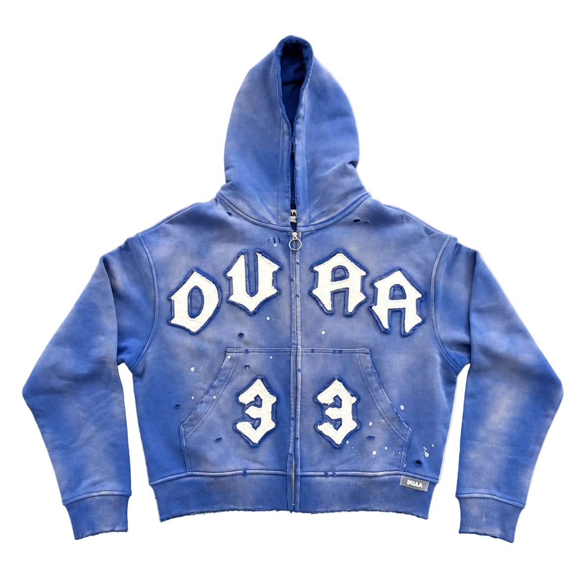 DUAA 33 Royal Hoodie - Royal Blue