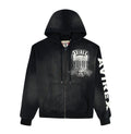 Avirex Distressed Icon Hoodie - Black