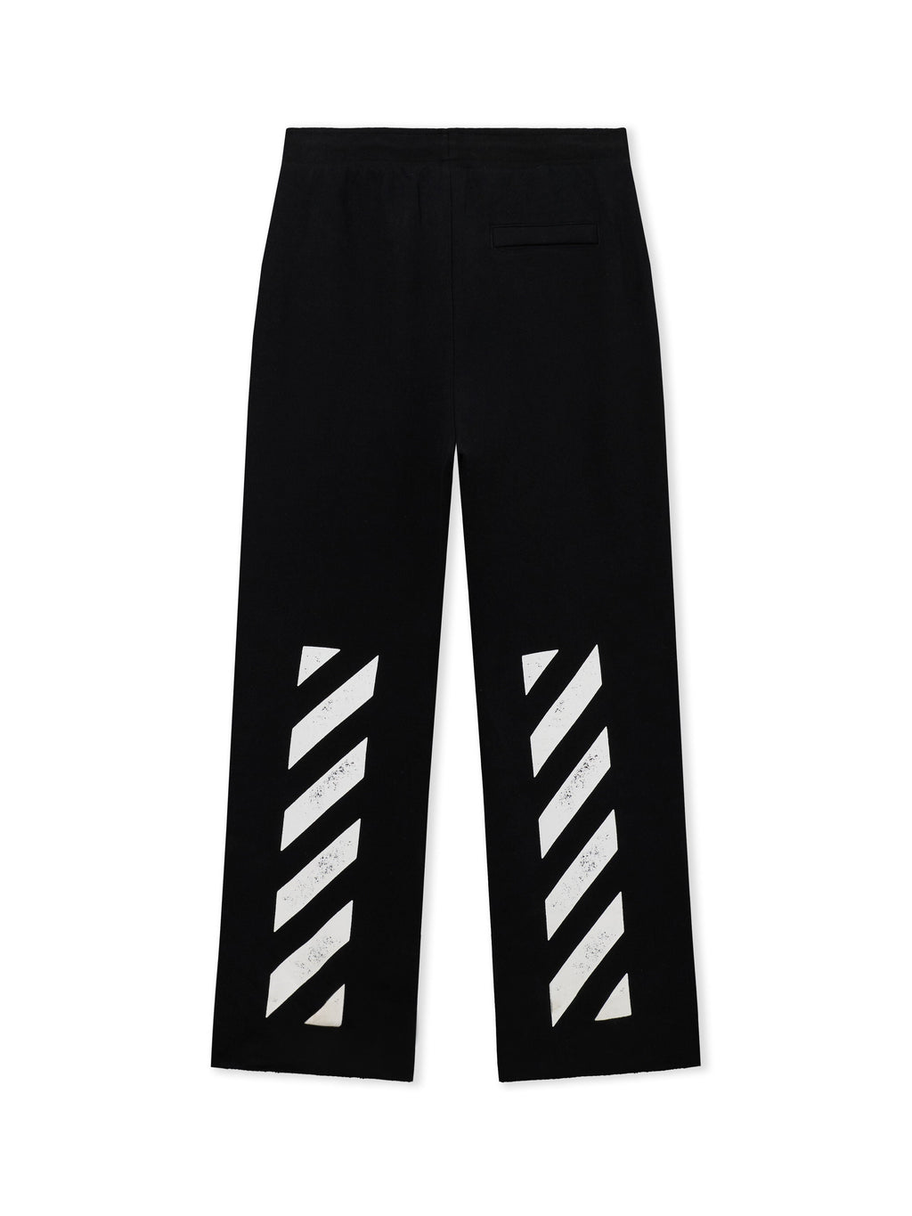 Off-White Diag Open Hem Jogger Pants - Black