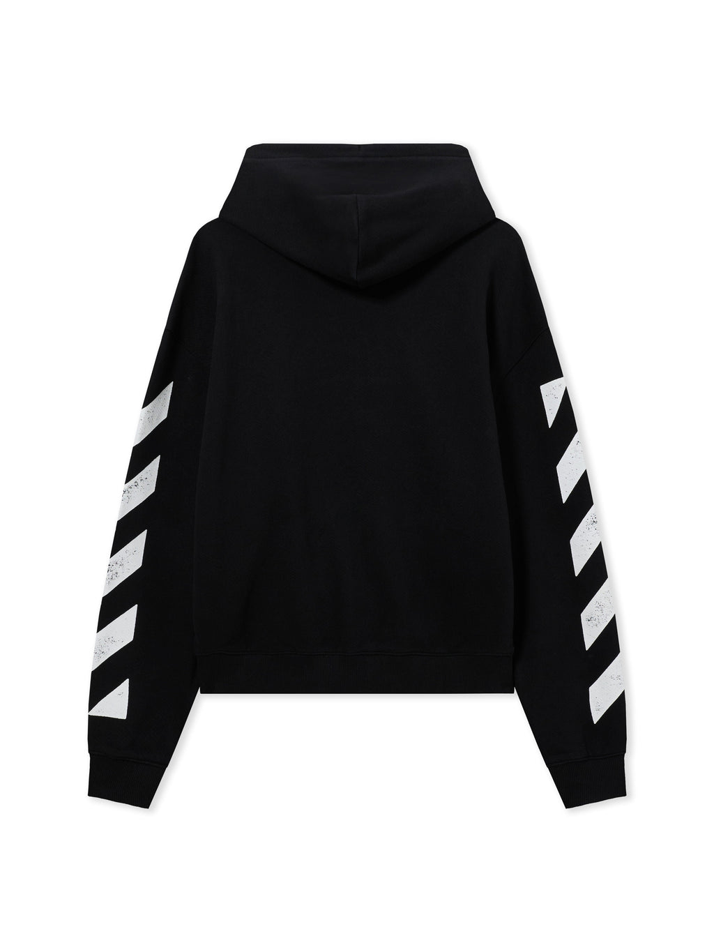 Off-White Diag Full Zip Hoodie - Black