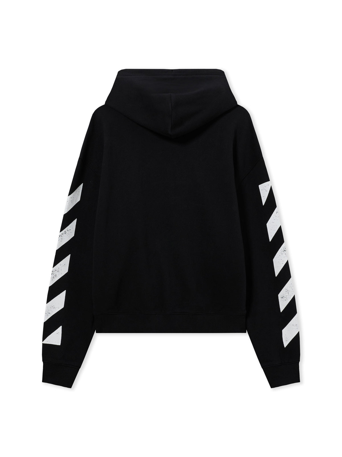 Off-White Diag Full Zip Hoodie - Black
