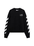 Off-White Diag Crew Neck Sweatshirt - Black