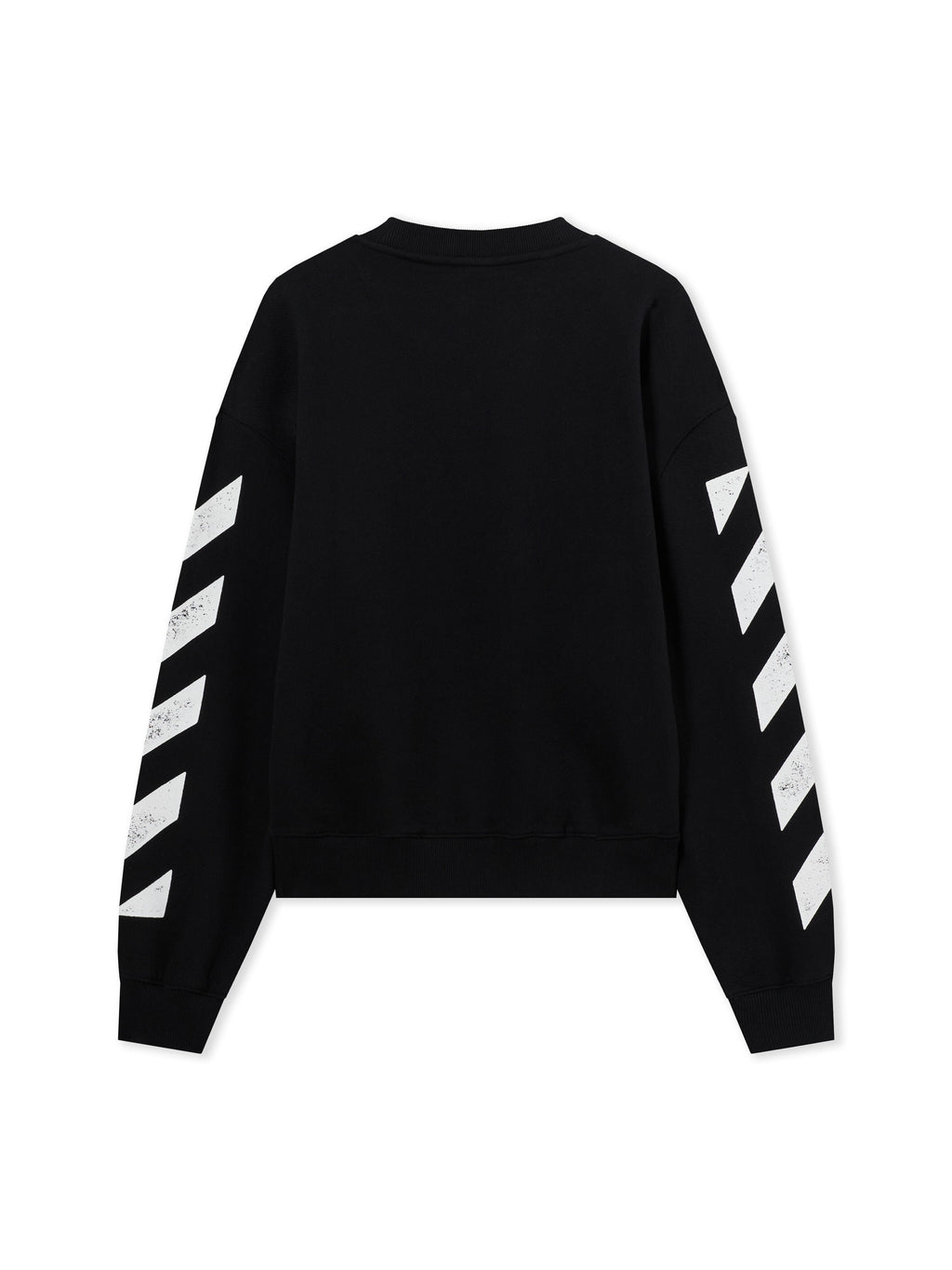 Off-White Diag Crew Neck Sweatshirt - Black