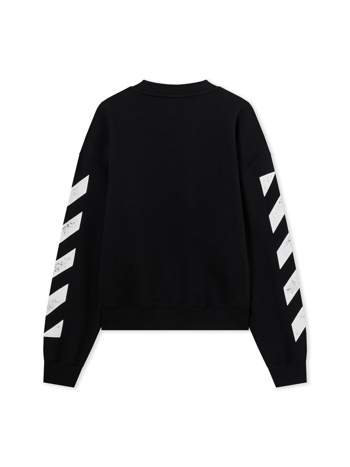 Off-White Diag Crew Neck Sweatshirt - Black