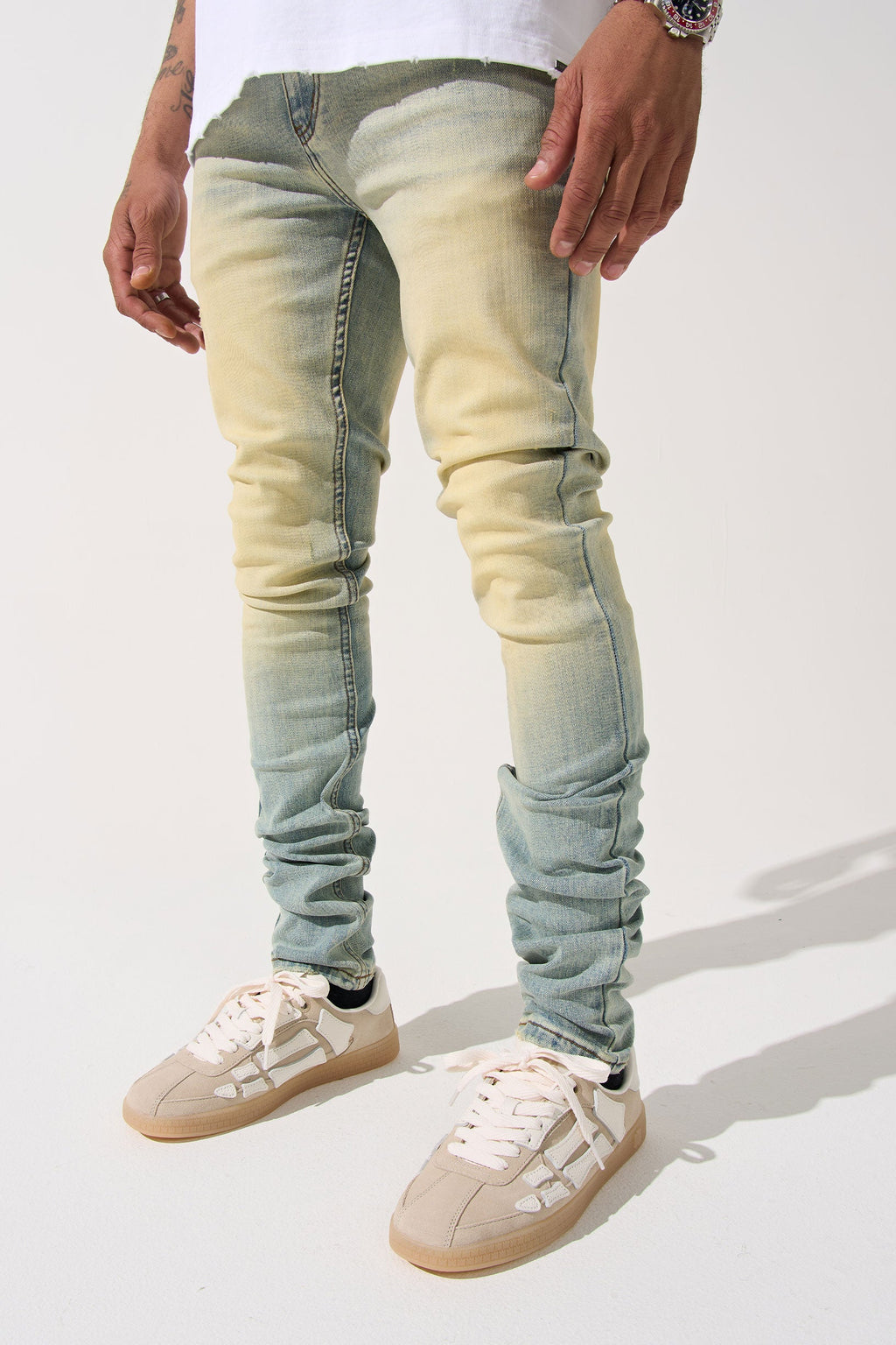 Serenede Limestone Jeans - Earth Yellow