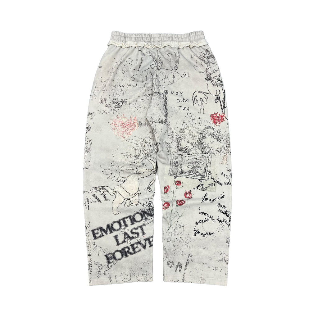 Mixed Emotions Last Forever Sweatpants back