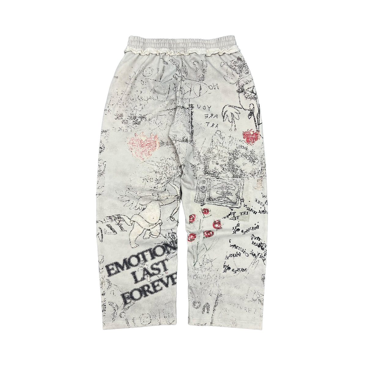 Mixed Emotions Last Forever Sweatpants back