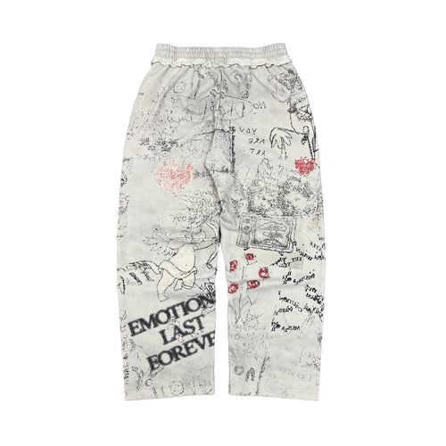 Mixed Emotions Last Forever Sweatpants back