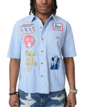 Preme Pabst Blue Ribbon Heritage Mechanic Shirt front