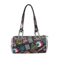 Von Dutch Black Jax Barrel Bag