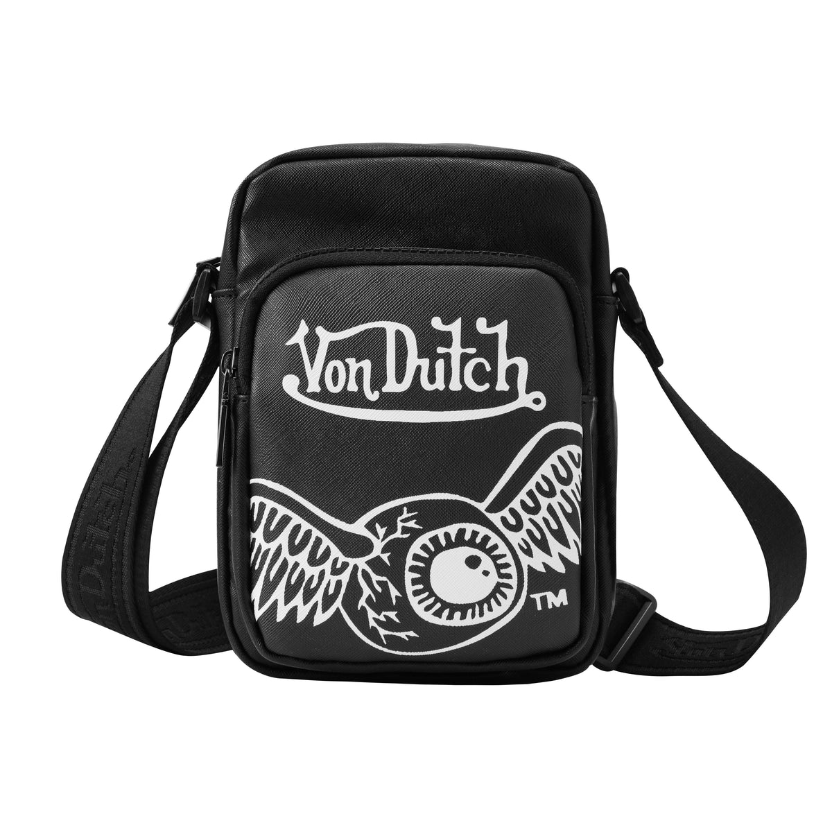 Von Dutch Black Crossbody Bag