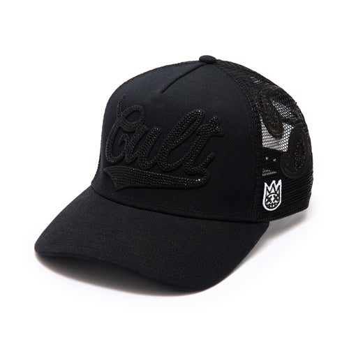Cult Of Individuality Crystal Paisley Shimuchan Logo Mesh Back Trucker Hat