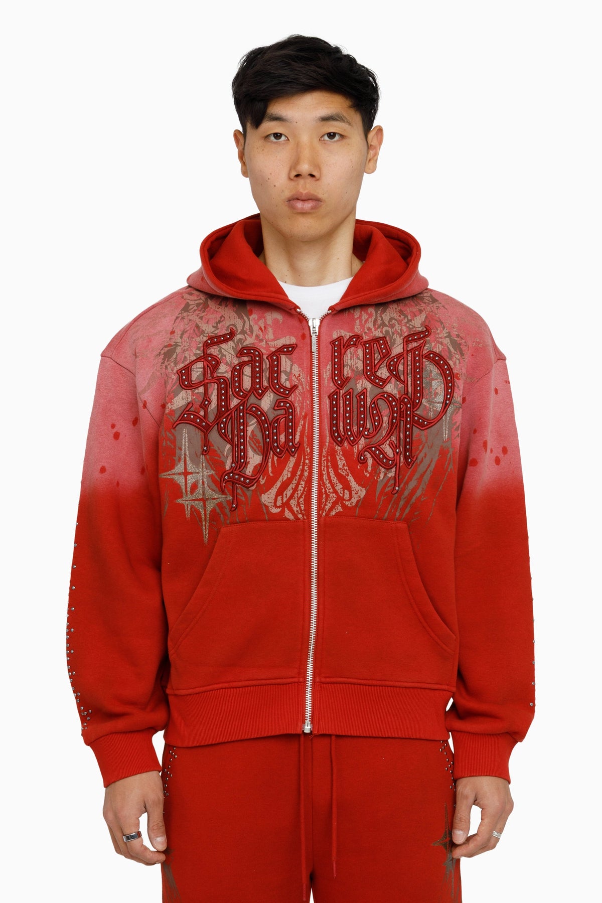 Smoke Rise Sacred Dawn Hoodie - Cinnabar front