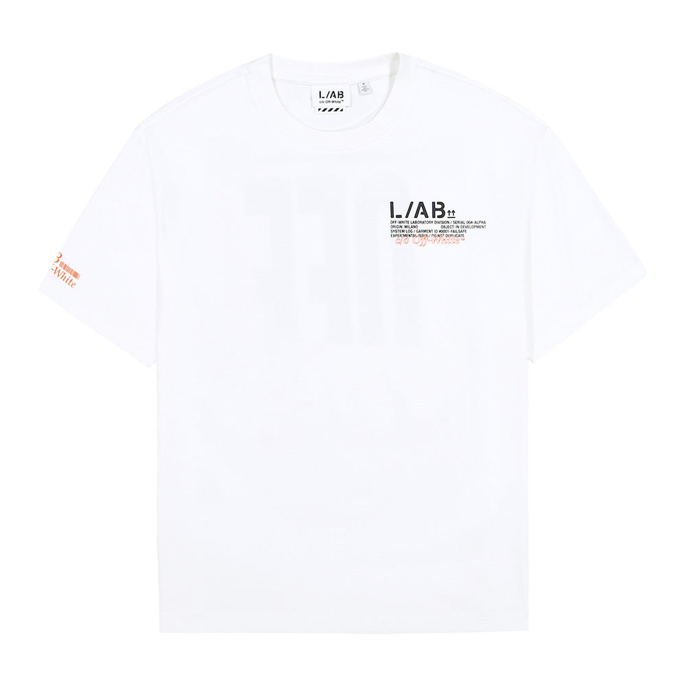 Off-White Off Active Duct Tape S/S Tee - White