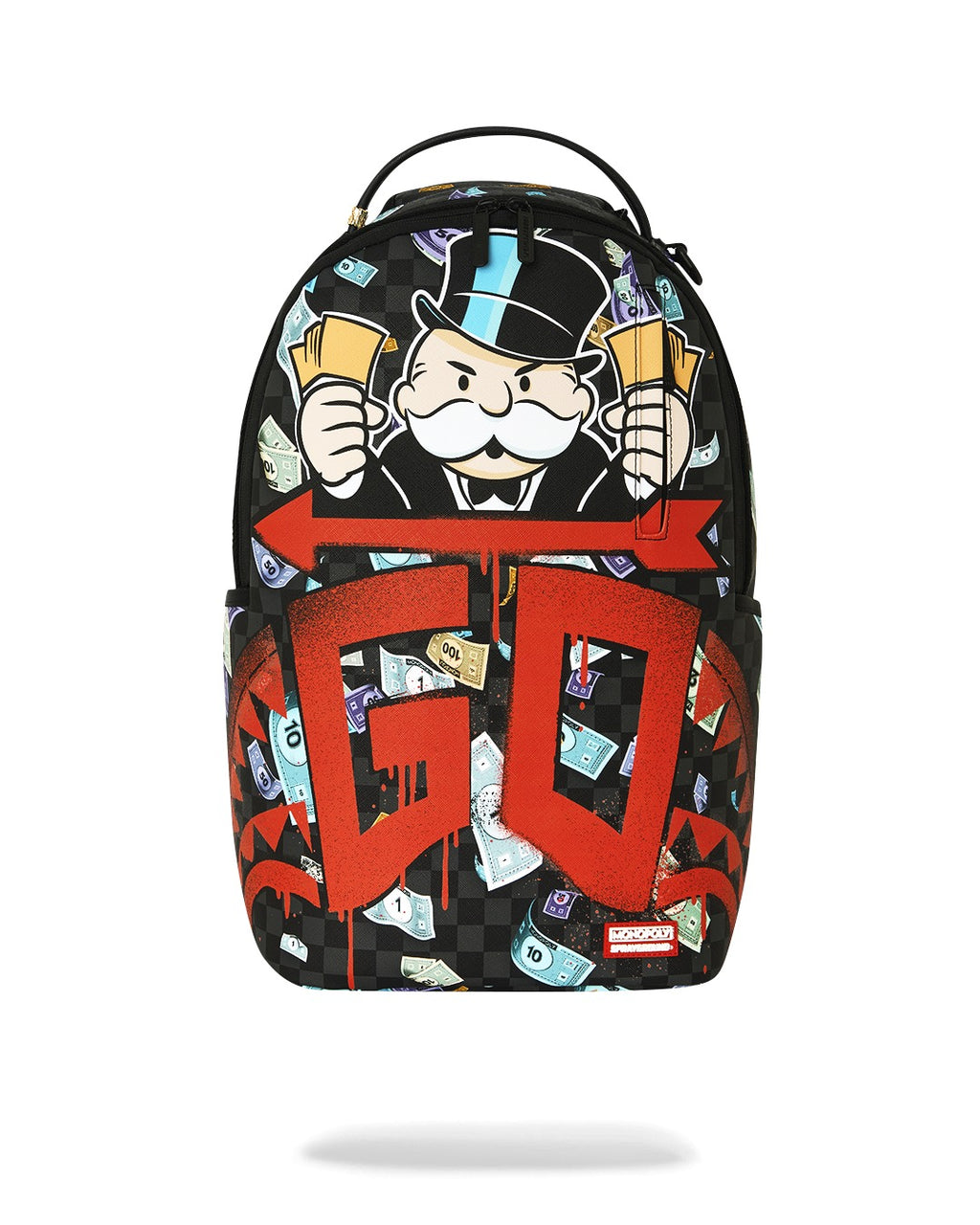 Monopoly Go Sharkmouth Stencil Backpack