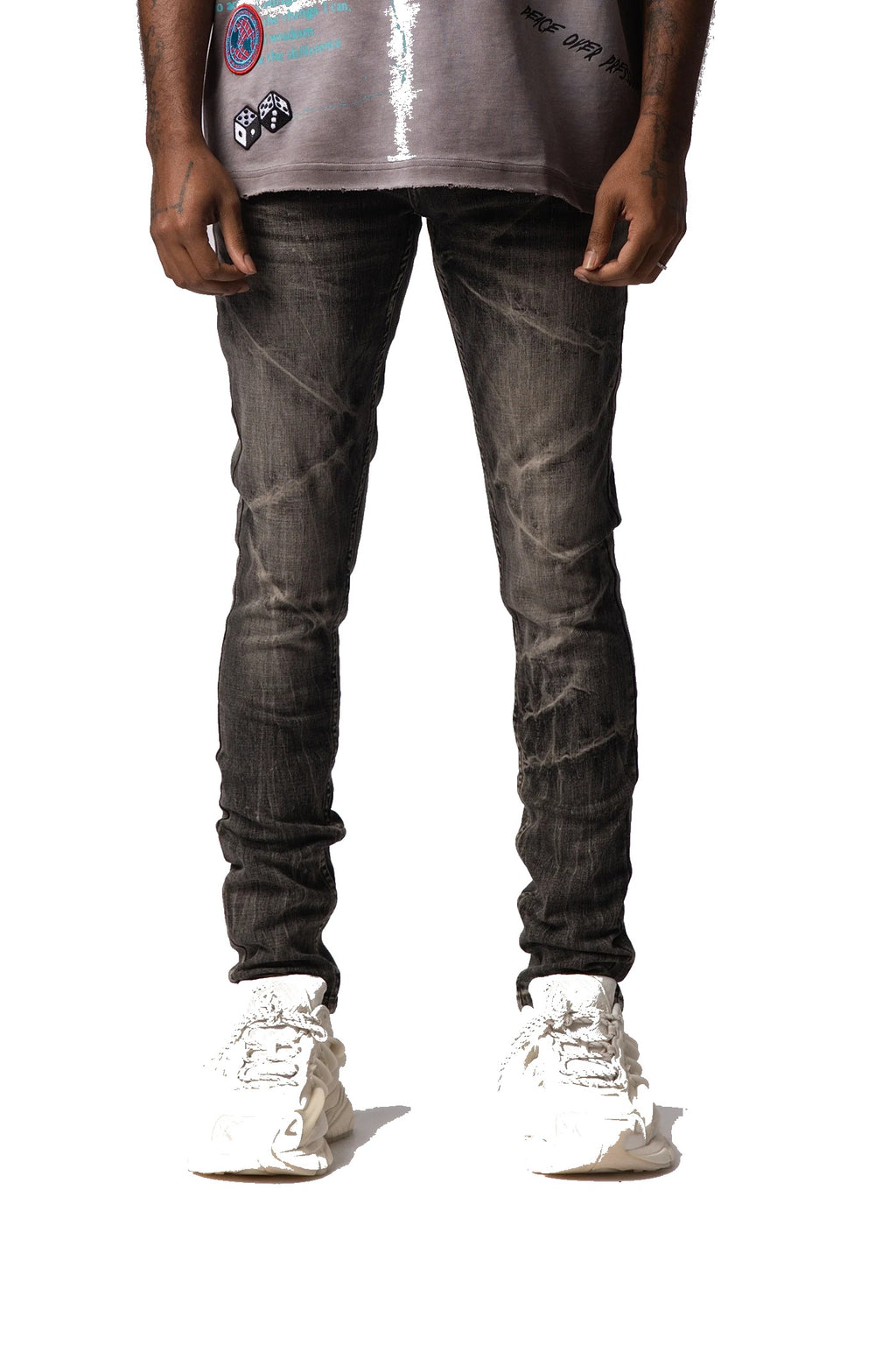Serenede Ravage Jean - Washed Charcoal