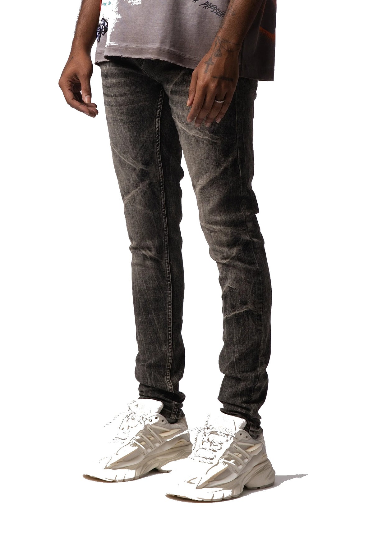 Serenede Ravage Jean - Washed Charcoal
