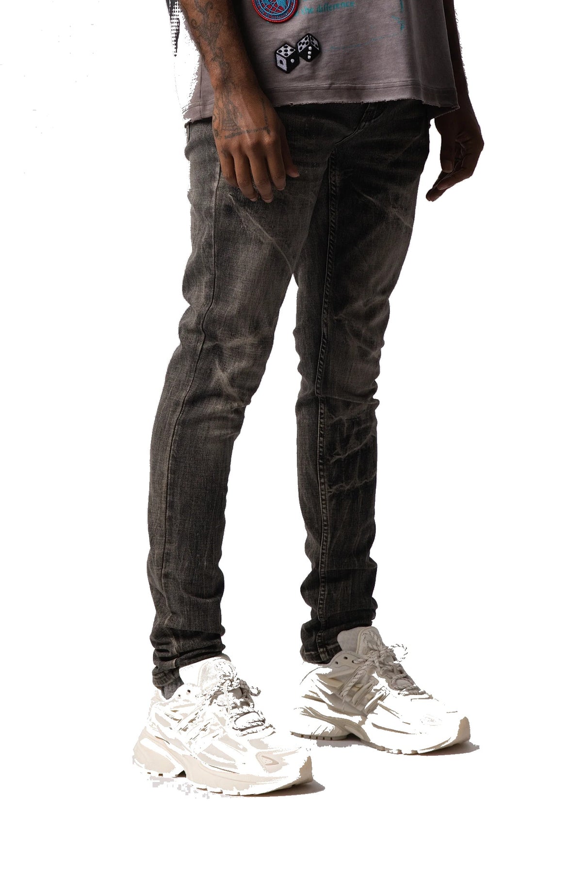 Serenede Ravage Jean - Washed Charcoal