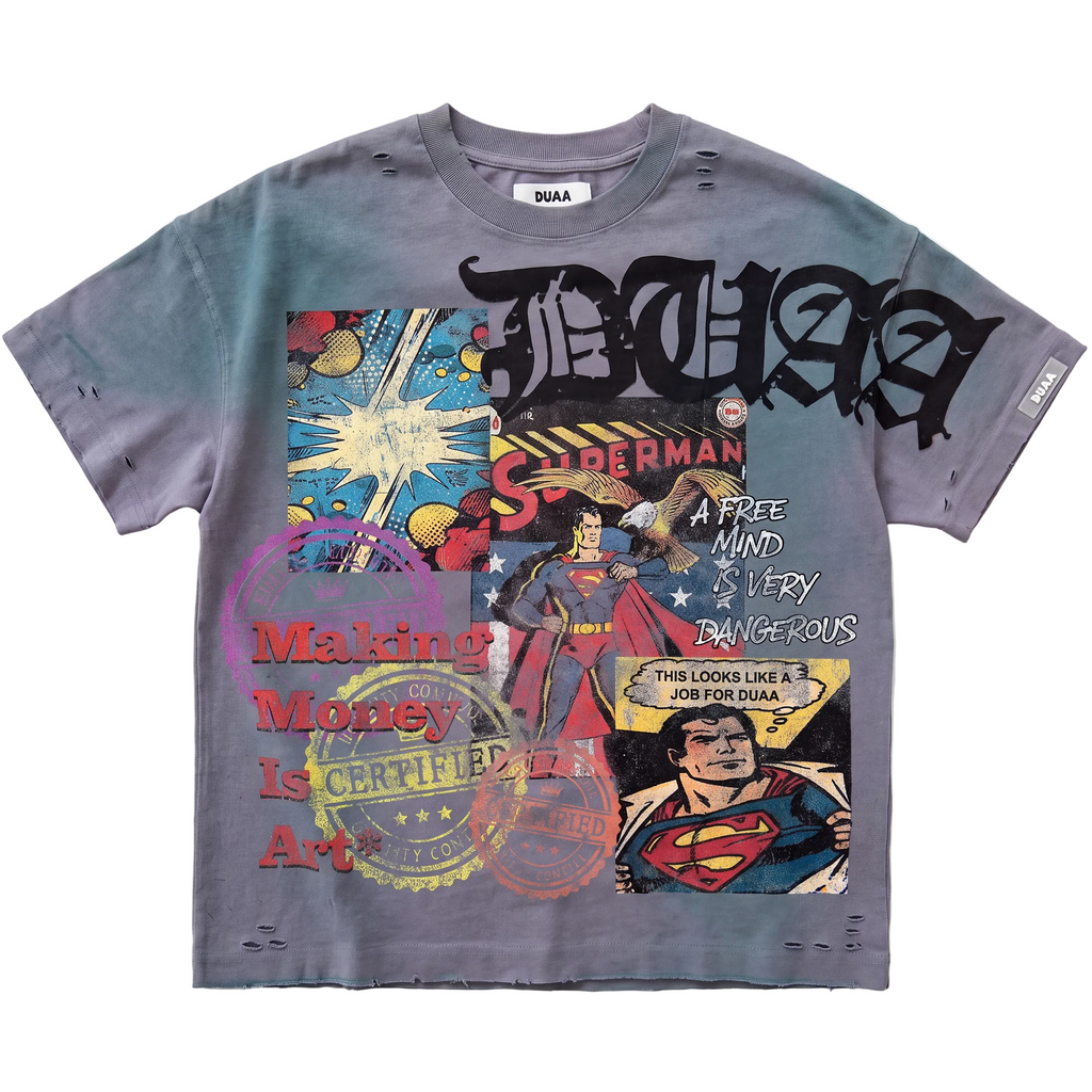 DUAA Toon Tee - Grey