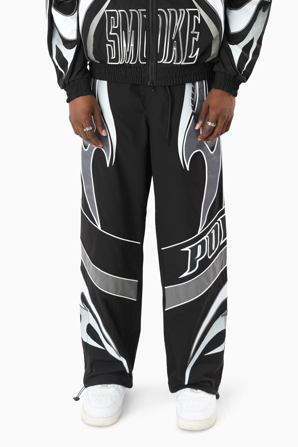 Smoke Rise Power Windbreaker Pant - Black