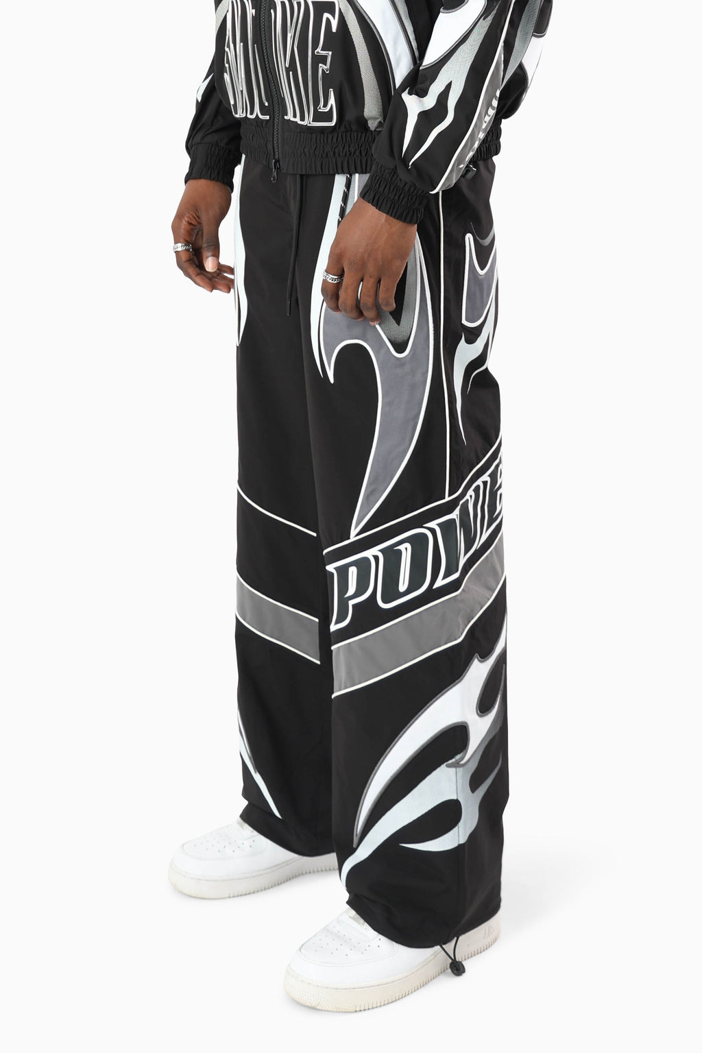 Smoke Rise Power Windbreaker Pant - Black