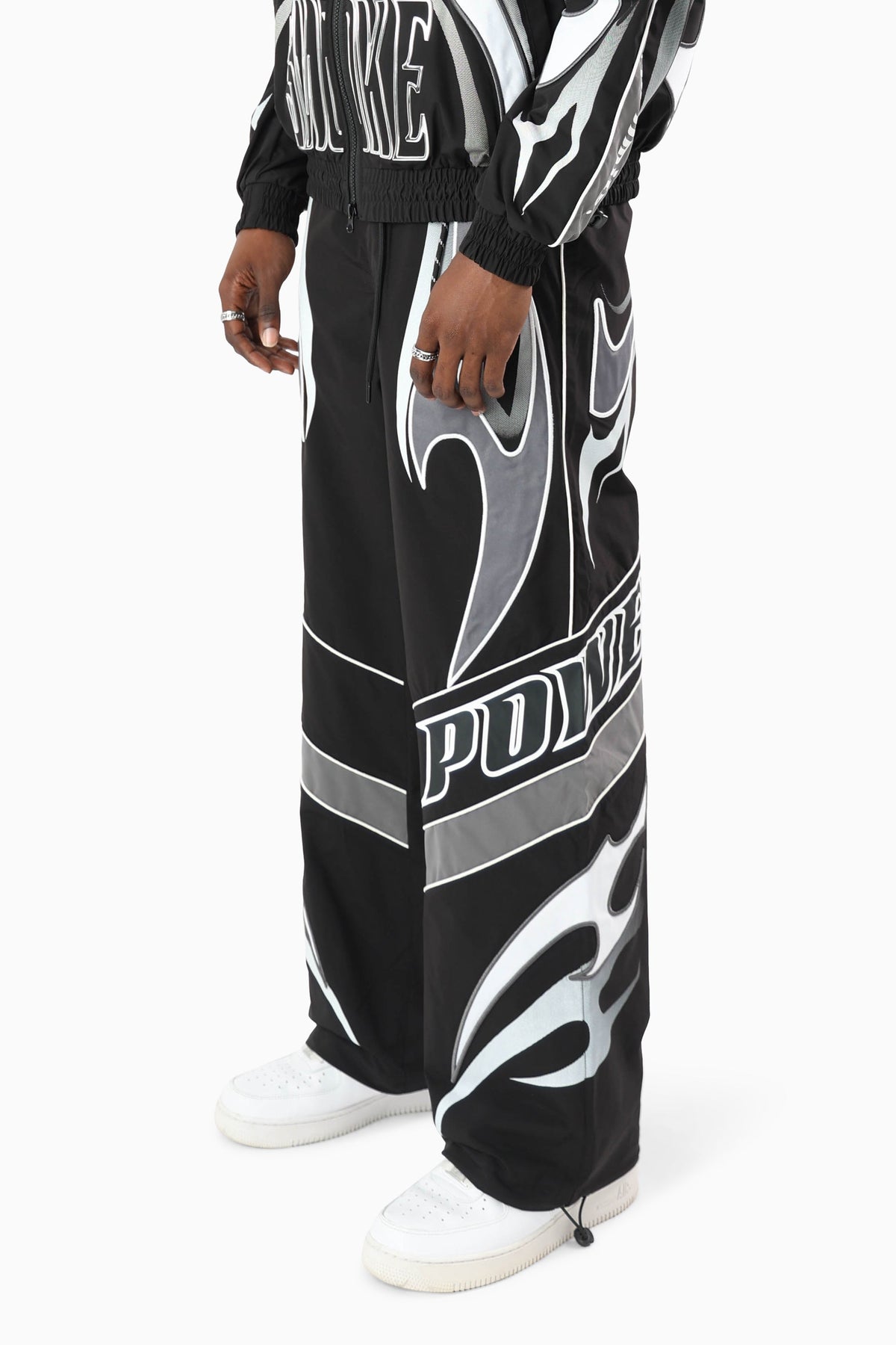 Smoke Rise Power Windbreaker Pant - Black