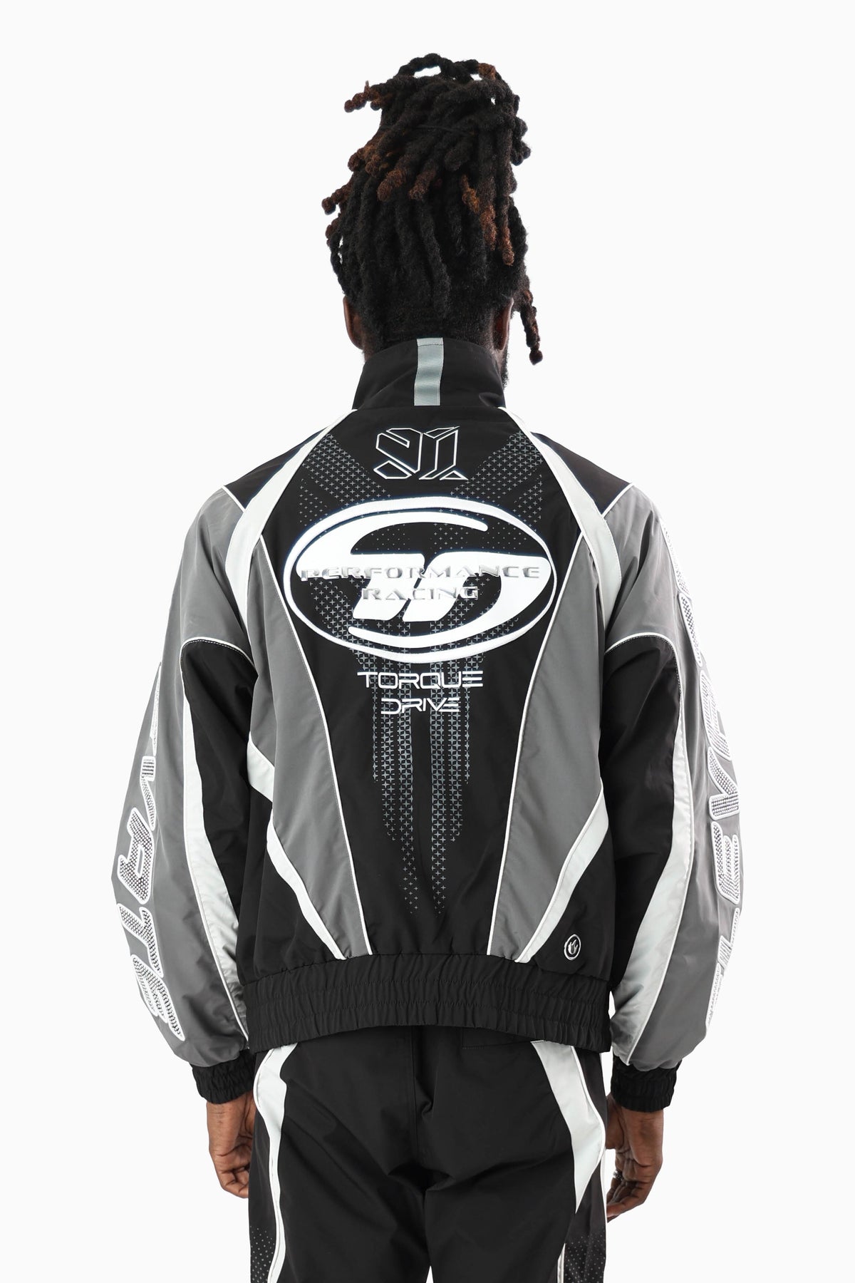 Smoke Rise Elevate Windbreaker Jacket - Black