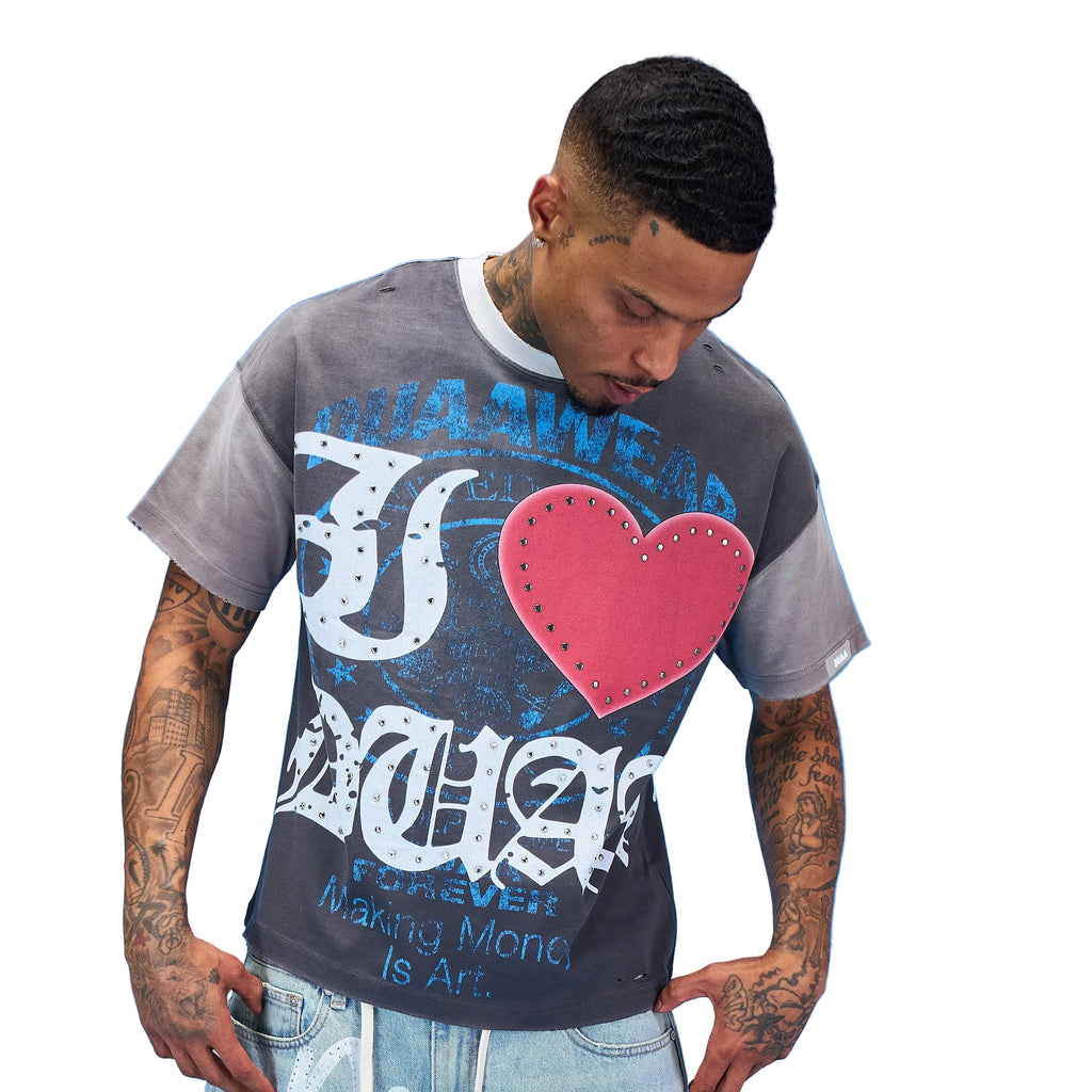 DUAA Edge Tee - Grey