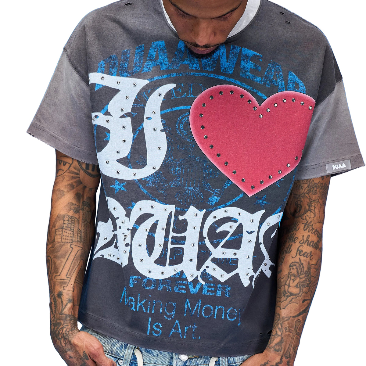 DUAA Edge Tee - Grey