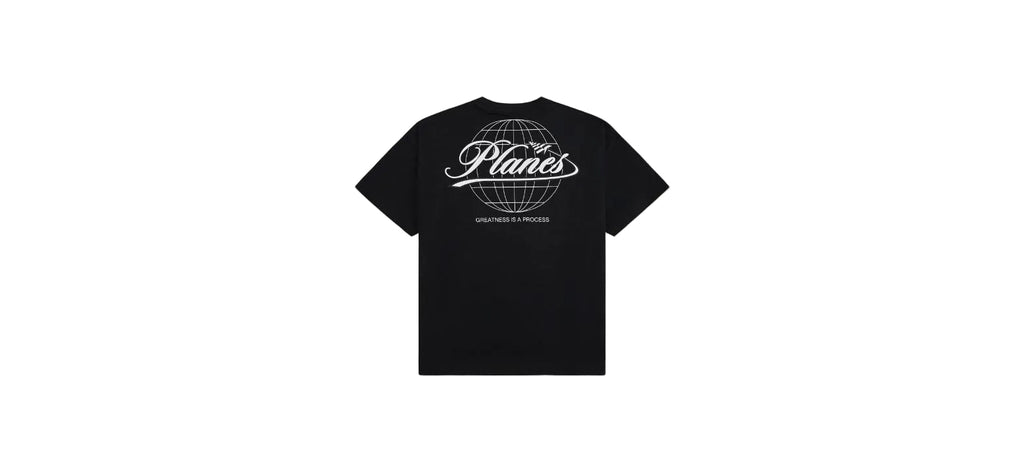 Planes Script Globe Tee