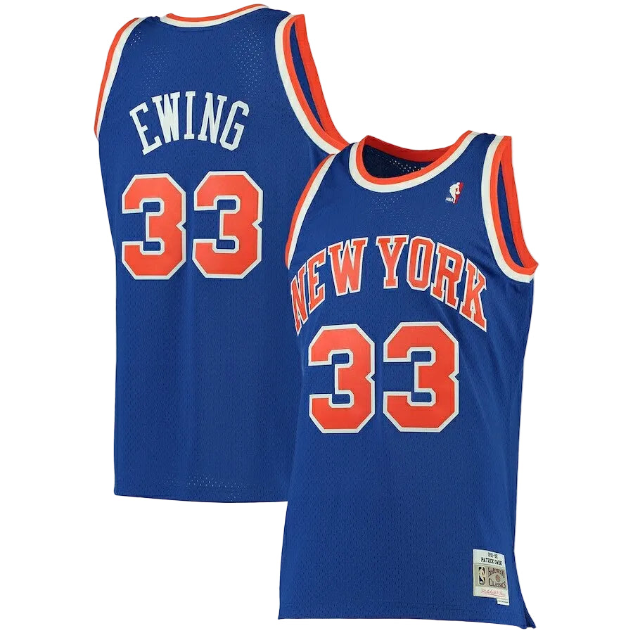 NBA Swingman Road Jersey New York Knicks 1991 Patrick Ewing