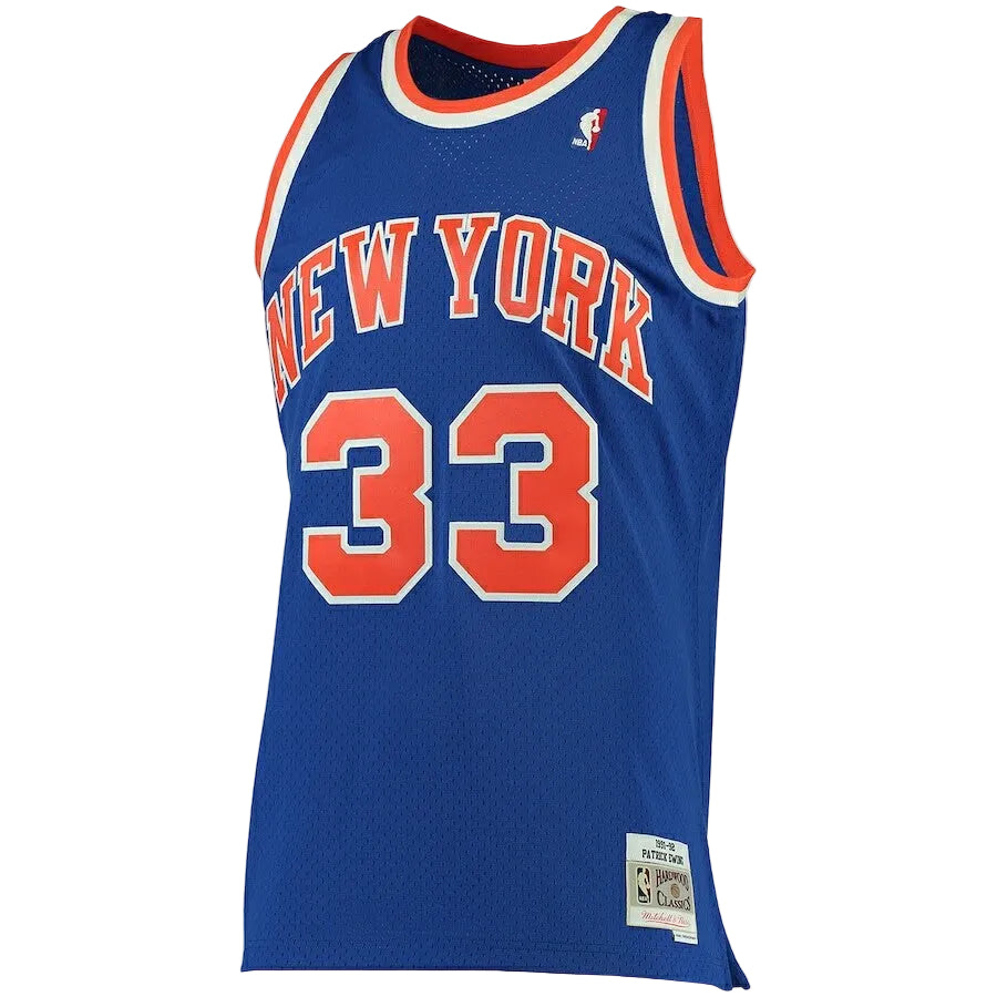 NBA Swingman Road Jersey New York Knicks 1991 Patrick Ewing