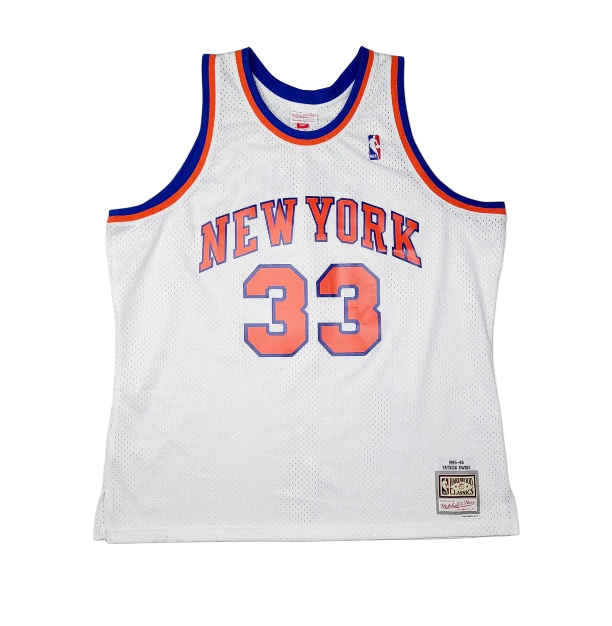 NBA Swingman Jersey New York Knicks 1985 Patrick Ewing