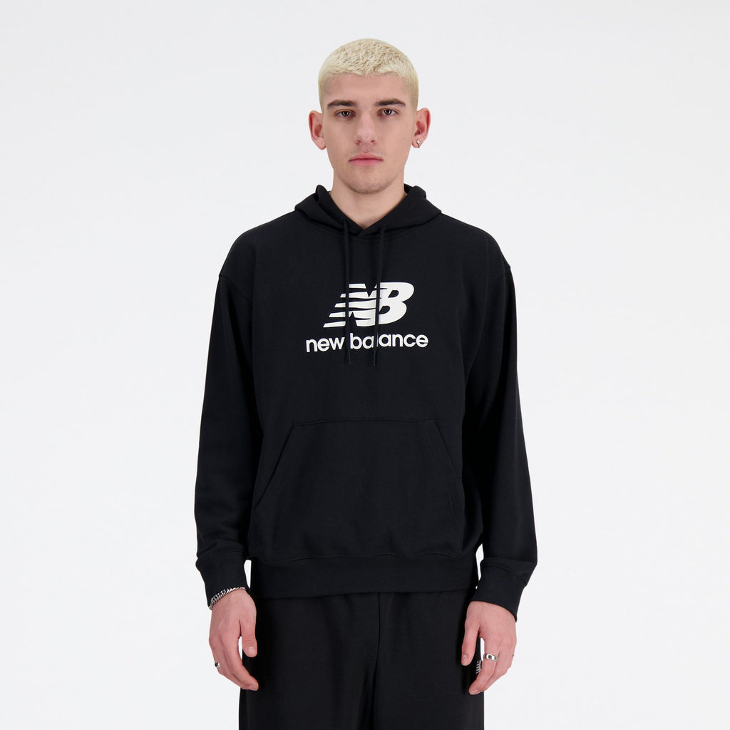 New Balance Sport Fleece Logo Hoodie - Black