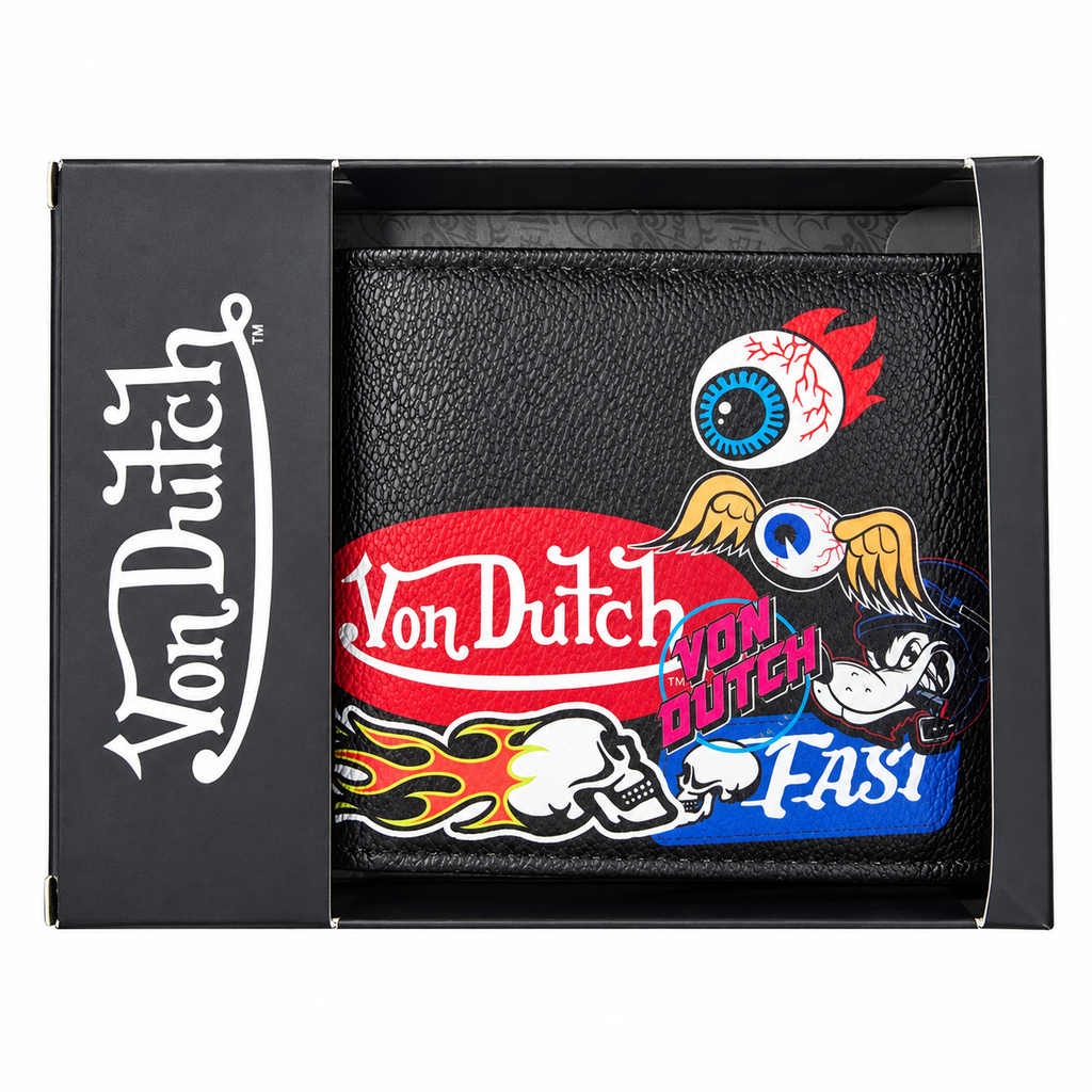 Von Dutch Black Wallet