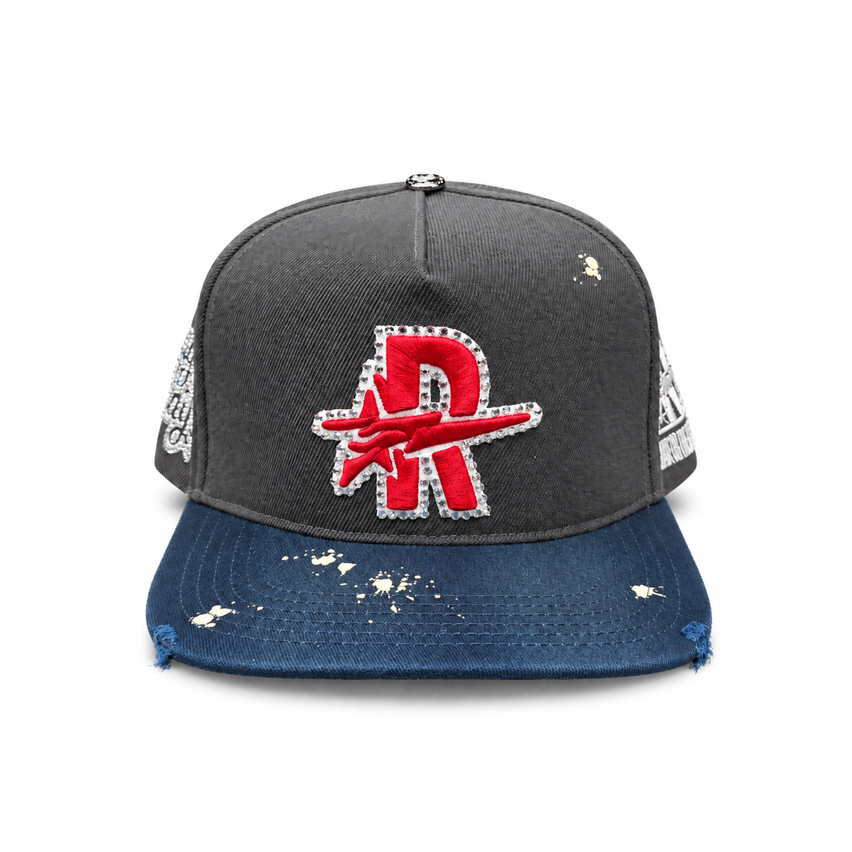 RoughPlay Vintage Snapback - Grey/Navy