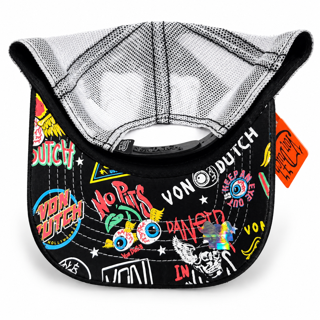 Von Dutch Multi Trucker - Black