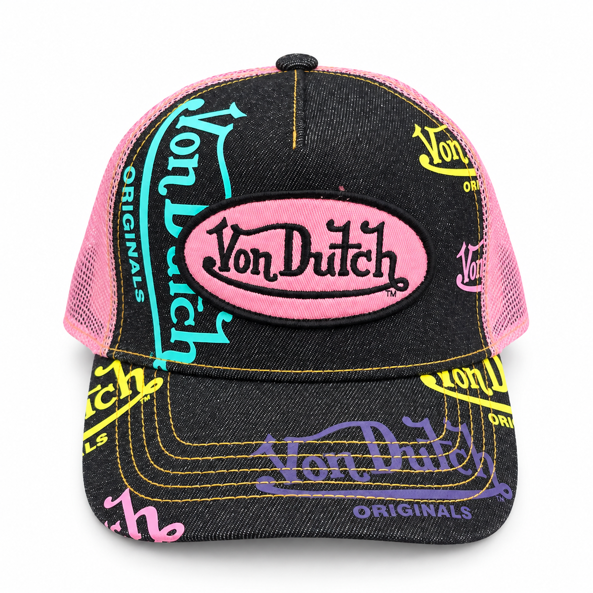 Von Dutch Tagged Trucker - Black 2