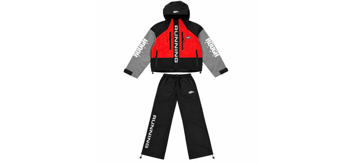 RoughPlay Water Resistance Tracksuit - Red