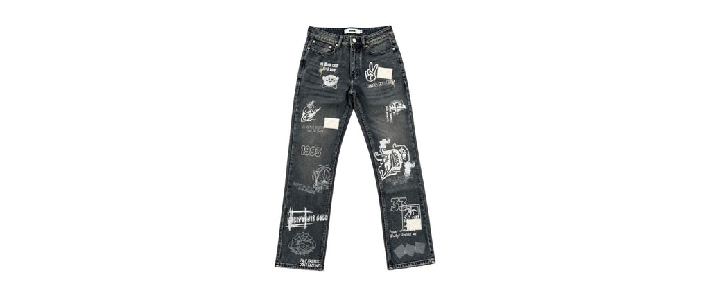 DUAA Thoughts Blue Denim