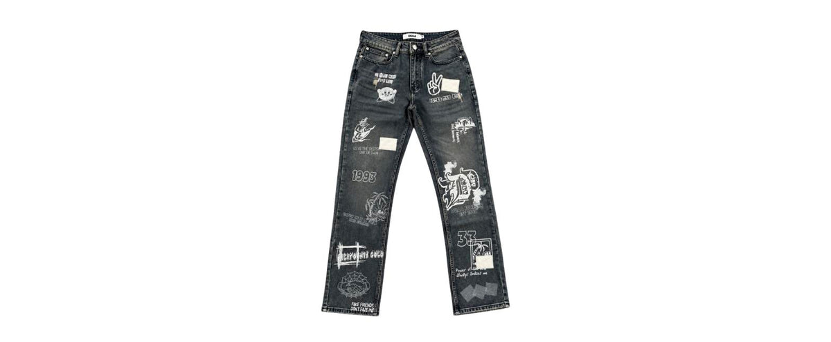 DUAA Thoughts Blue Denim
